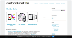 Desktop Screenshot of ebooknet.de